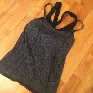Lululemon built in bra top